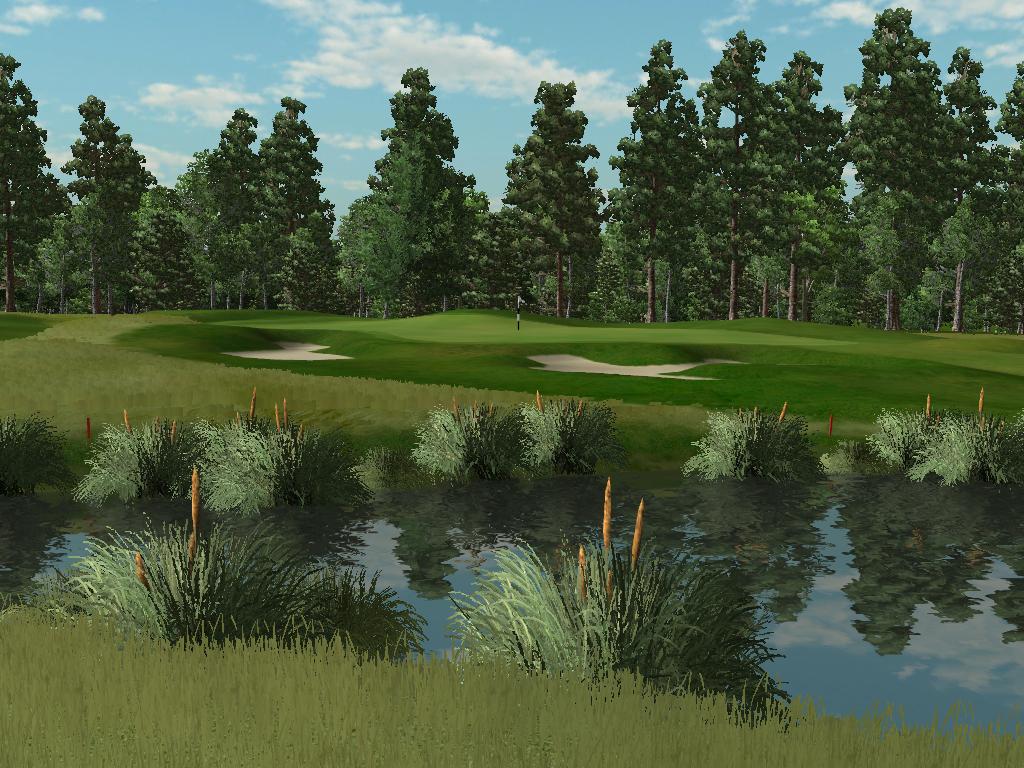 Virtuelle Golfplätze