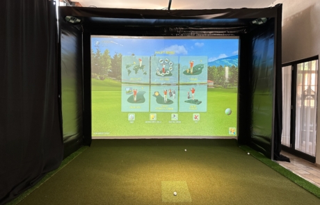 Golfsimulator Box von Arcadia