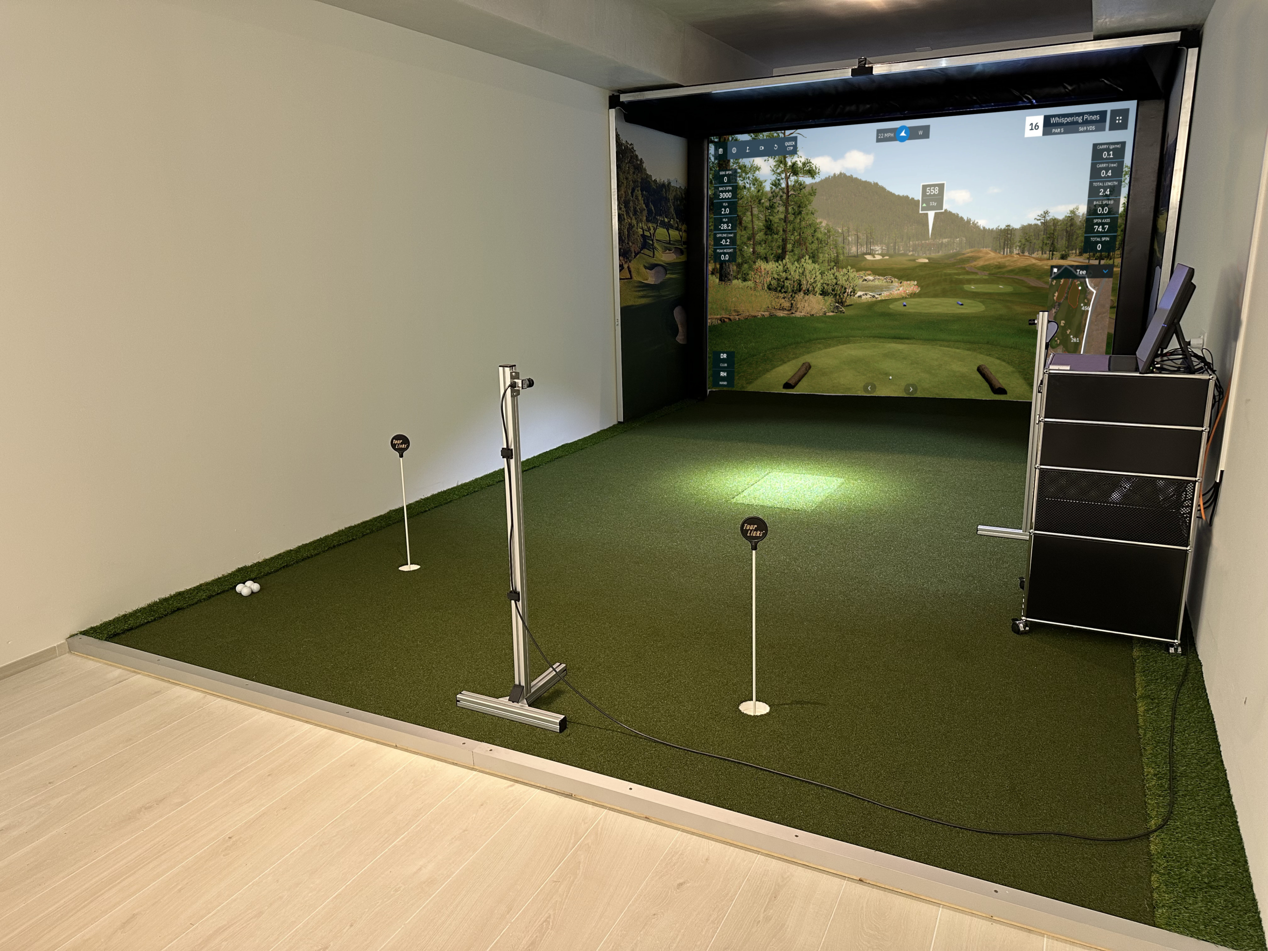 Golfsimulator in Zürich